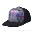 Mode sublimatie 5 paneel snapback hoed